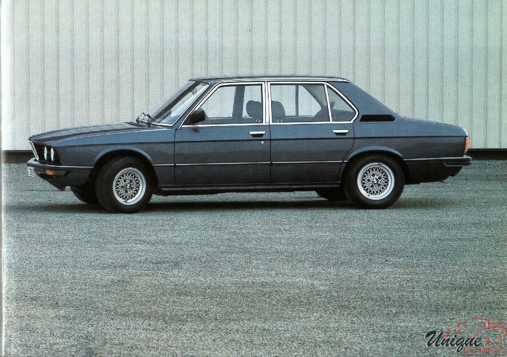 1980 BMW 535 Brochure Page 14